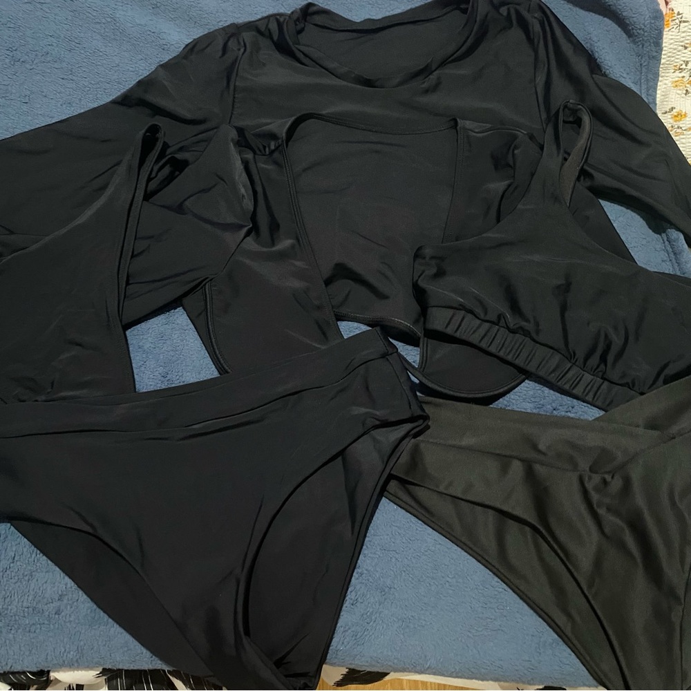 black swim tops and bottoms (7)
